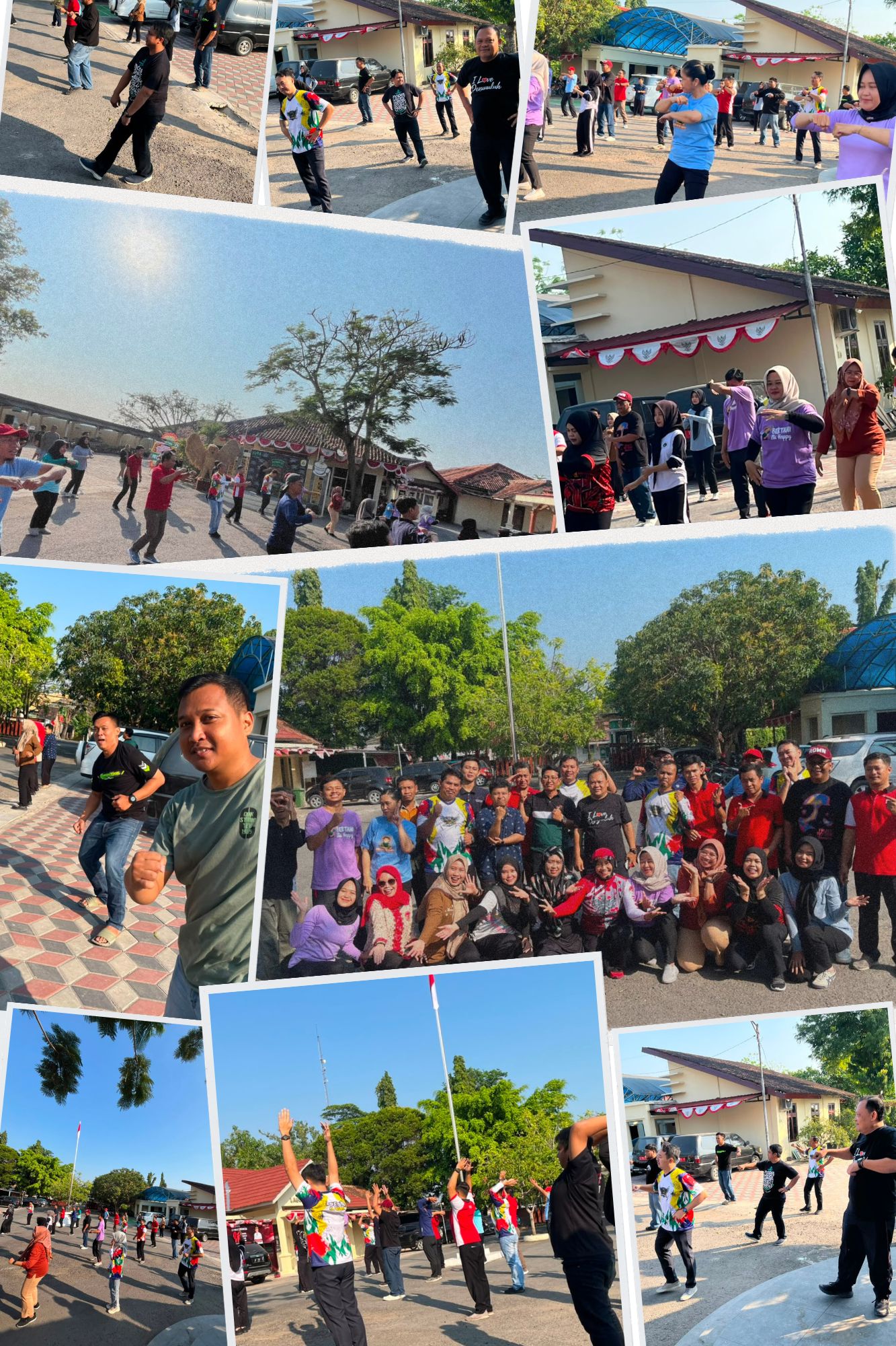 Senam Bersama Dinas Pertanian Kabupaten Grobogan